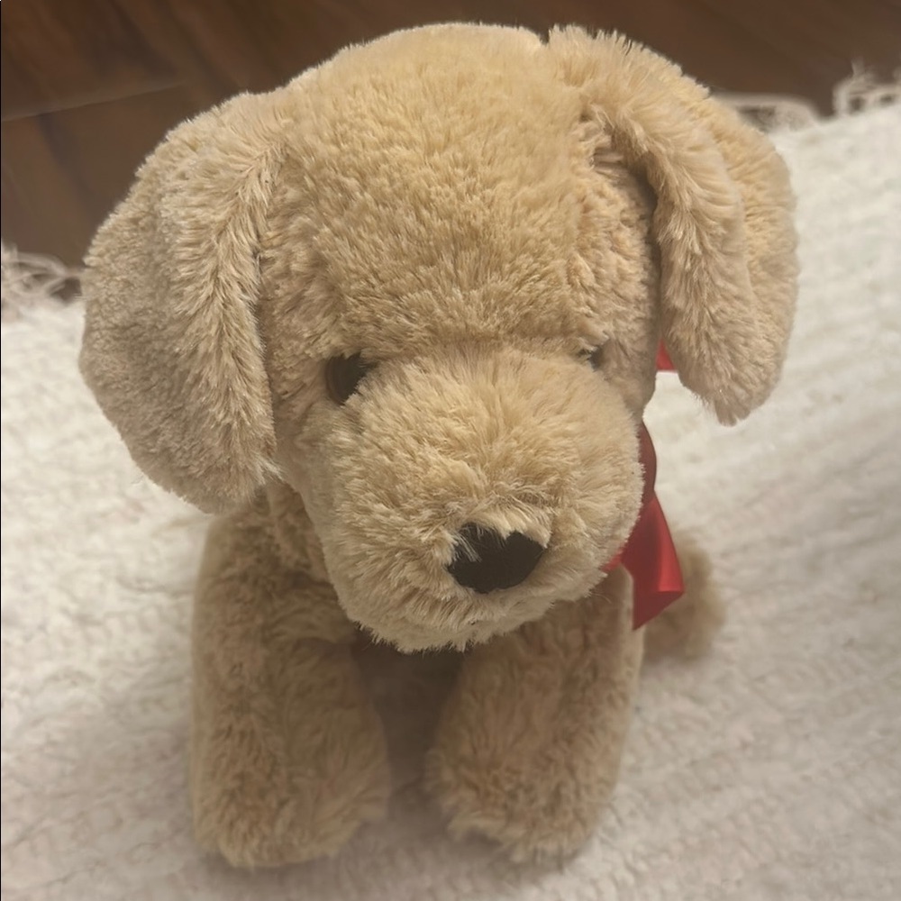 Tan Puppy Dog Plush